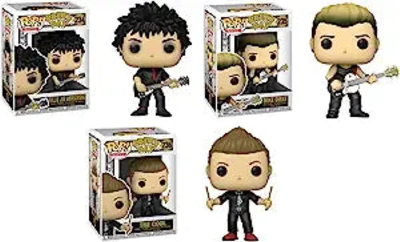 GREEN DAY FUNKO POP! ROCKS FIGURE SET