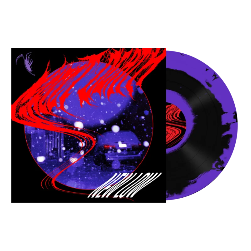 GREET DEATH 'NEW LOW' 12" EP (Purple & Black Mix Vinyl)