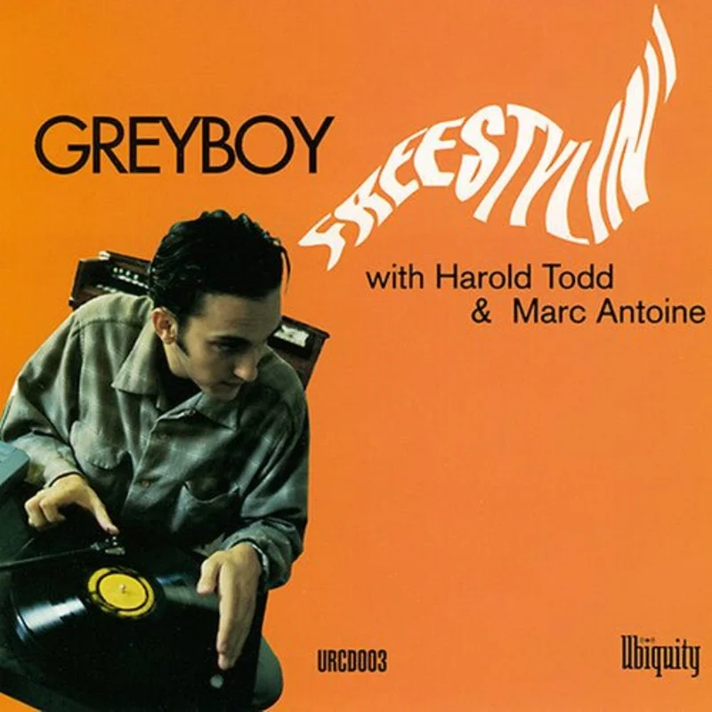 Greyboy - Freestylin' Orange/Grey Splatter