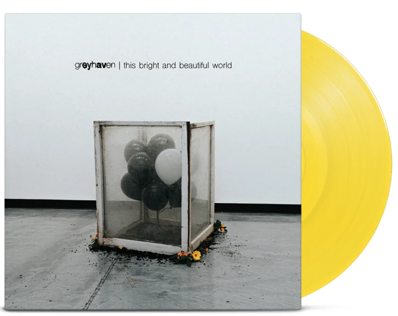 GREYHAVEN 'THIS BRIGHT AND BEAUTIFUL WORLD' LP  ONLY 200 MADE (Limited Edition Yellow Vinyl)