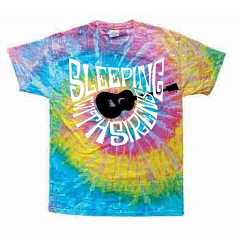 Guitar Tie Dye T-Shirt