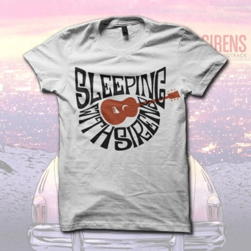 Guitar White T-Shirt