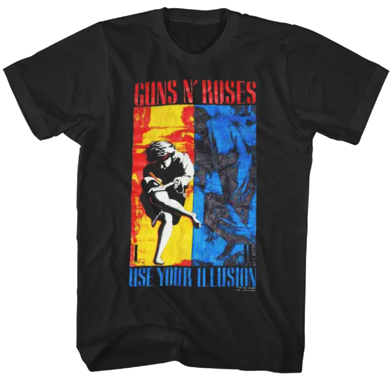 GUNS N ROSES 1991 ILLUSION COMBO black