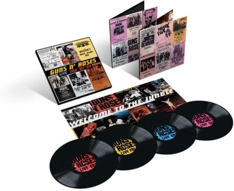 GUNS N' ROSES 'LIVE ERA '87-'93' 4LP (Deluxe Edition)