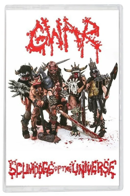 GWAR SCUMDOGS OF THE UNIVERSE' CASSETTE (30th Anniversary)
