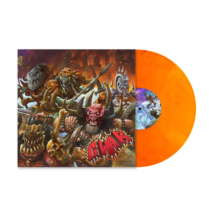 GWAR 'THE NEW DARK AGES' LP (Sunbolt Vinyl)