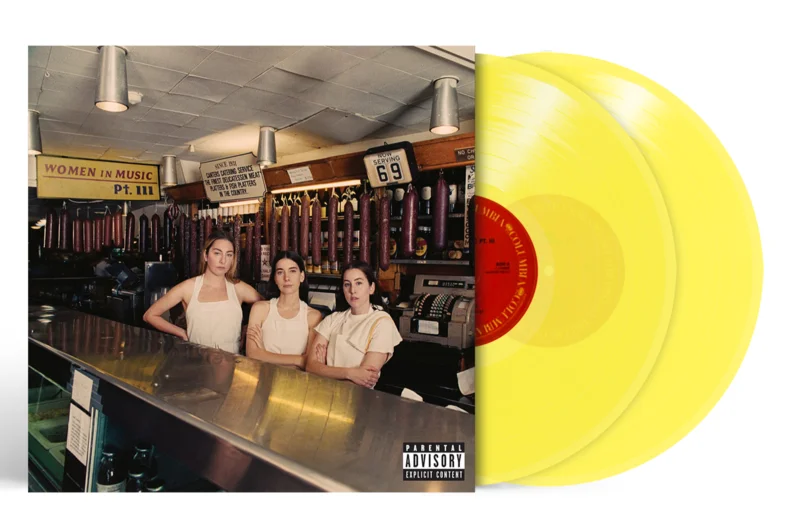 HAIM 'WOMEN IN MUSIC PT. III' 2LP (Yellow Translucent)