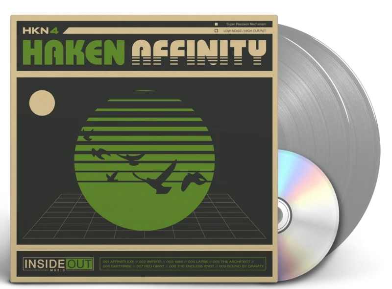 HAKEN 'AFFINITY' 2LP (Limited Edition  Only 200 Made, Silver Vinyl)