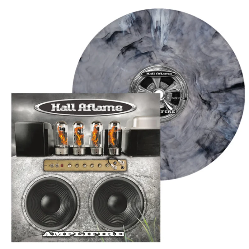 Hall Aflame "Amplifire" Autographed Vinyl Record Bundle
