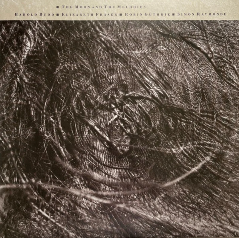 Harold Budd  Elizabeth Fraser  Robin Guthrie  Simon Raymonde - The Moon And The Melodies (LP, Album, RE, RM, Opt) (Mint (M))