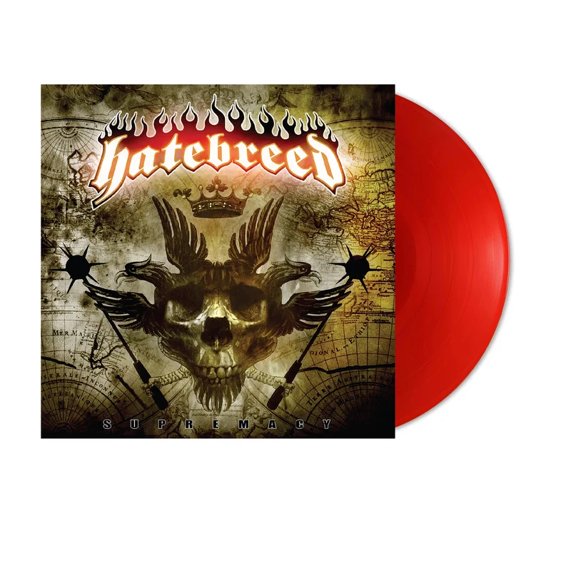 HATEBREED 'SUPREMACY' LP (Remaster, Ruby Red Vinyl)