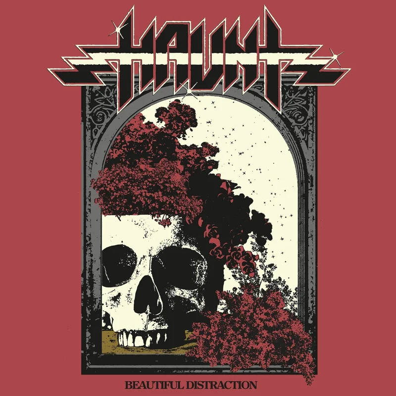HAUNT 'BEAUTIFUL DISTRACTION' LP (Clear Vinyl w/ Black & Red Splatter Vinyl)