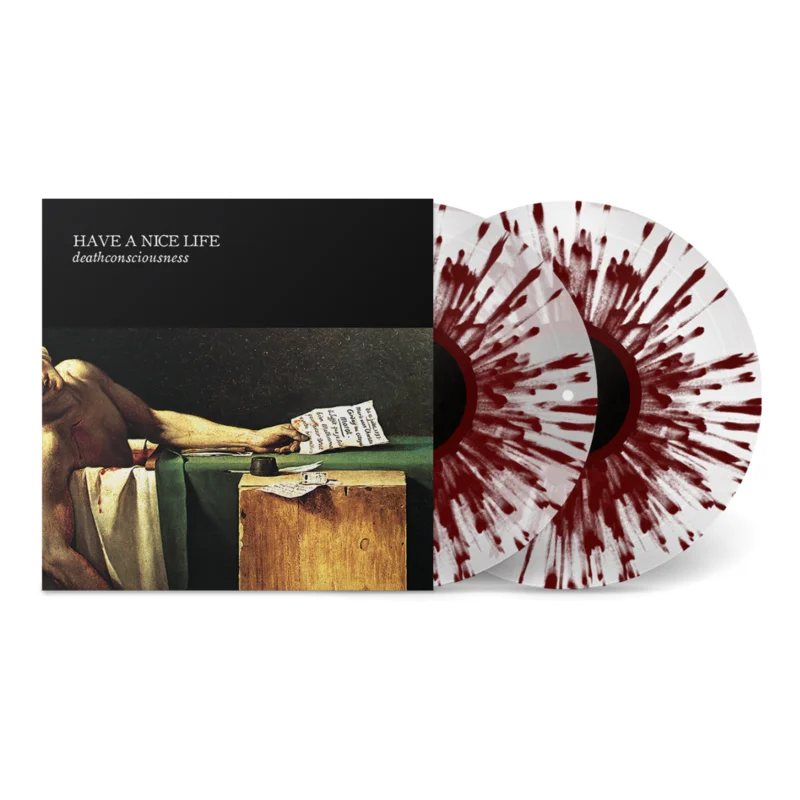 HAVE A NICE LIFE DEATHCONSCIOUSNESS 2LP (Limited Edition  Only 300 Made, Clear w/ Oxblood Splatter Vinyl)