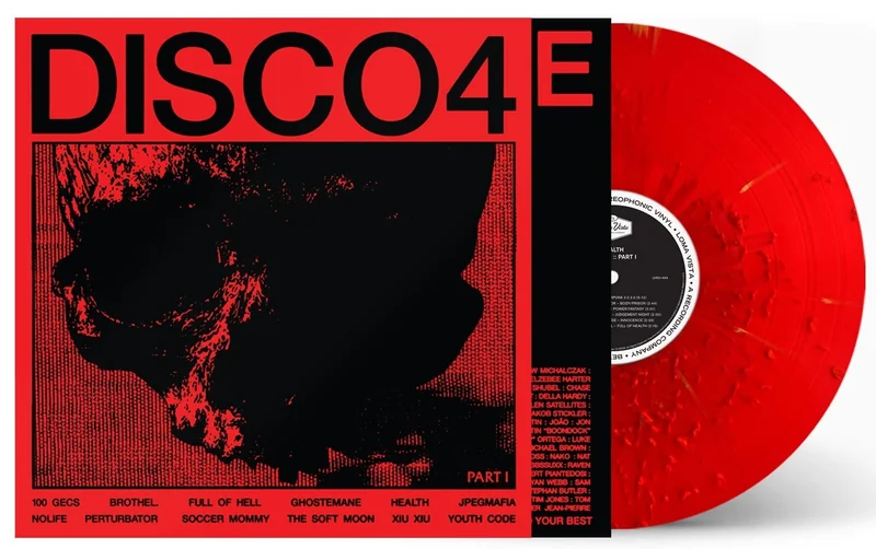 HEALTH DISCO4 LP (Limited Edition, Translucent Red with Red Splatter Vinyl)