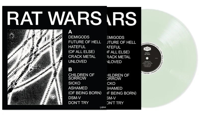 HEALTH RAT WARS LP (Limited Edition  Only 500 made, Coke Bottle Clear Vinyl)