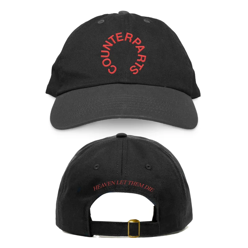 Heaven Let Them Die Black - Dad Hat