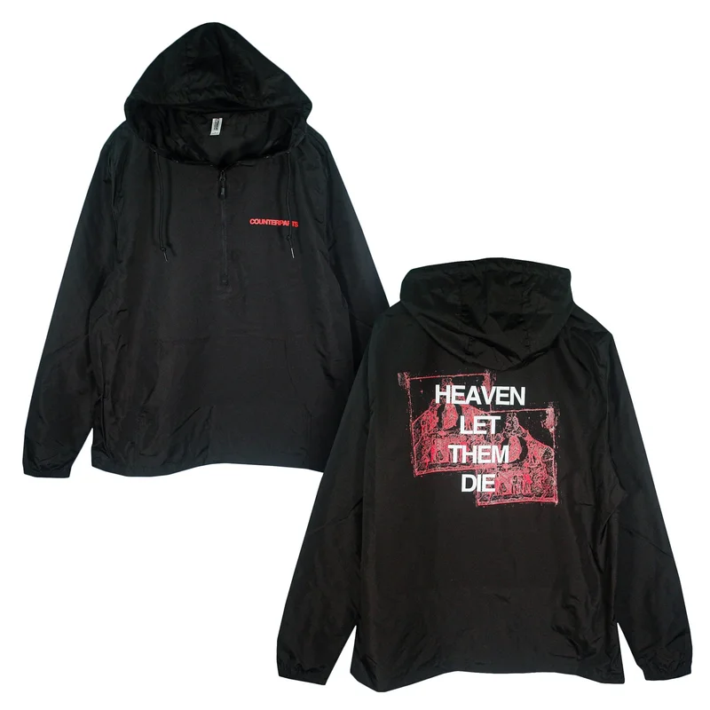 Heaven Let Them Die Black - Windbreaker