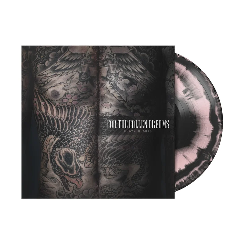 Heavy Hearts Black & Pink Smush Vinyl LP