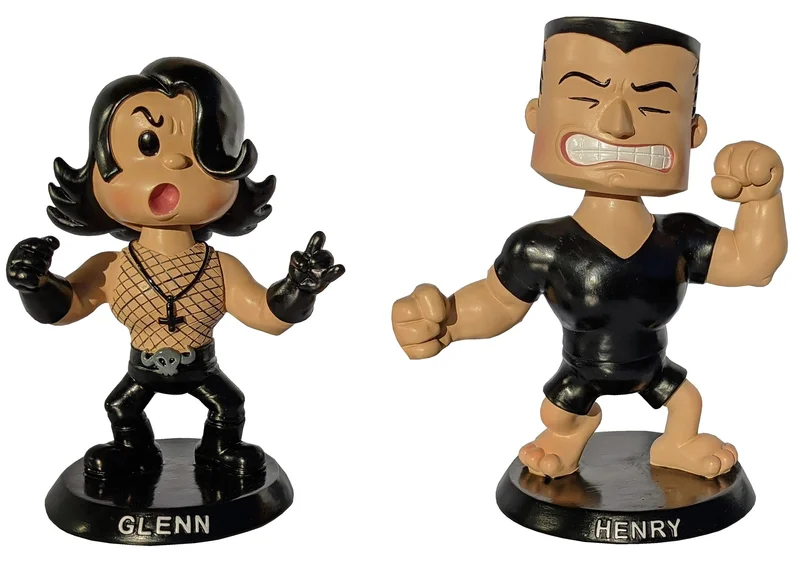 HENRY & GLENN FOREVER  LIMITED EDITION THROBBLEHEAD SET