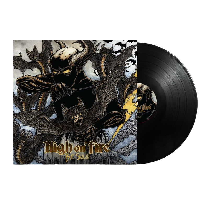 HIGH ON FIRE 'BAT SALAD' LP (Black Vinyl)