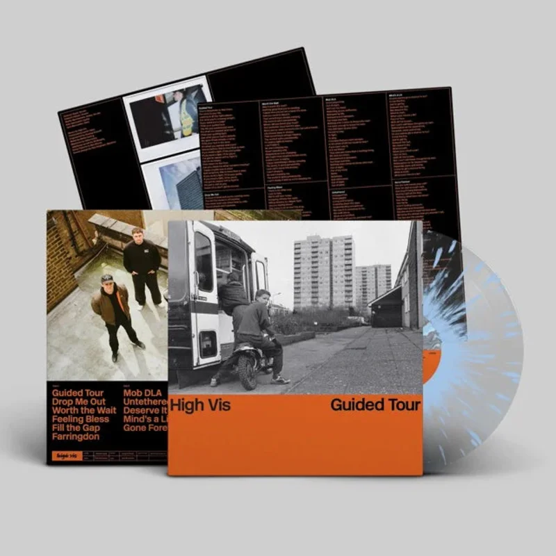 HIGH VIS 'GUIDED TOUR' LP (Clear w/Baby Blue Splatter Vinyl)