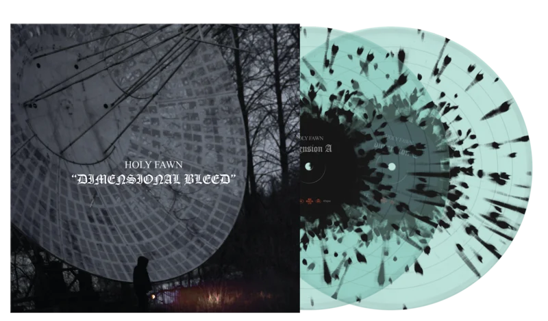 HOLY FAWN DIMENSIONAL BLEED 2LP (Limited Edition  Only 250 made, Coke Bottle Clear w/ Black Splatter Vinyl)