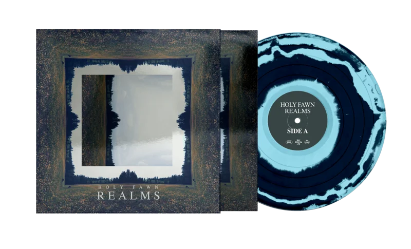 HOLY FAWN REALMS EP (Limited Edition  Only 250 Made, Transparent Blue & Powder Blue A-Side/B-Side Vinyl)