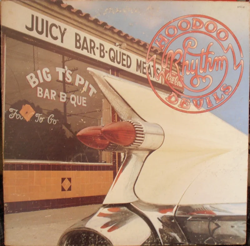 Hoodoo Rhythm Devils - The Barbecue Of Deville (LP, Album) (Very Good Plus (VG+))