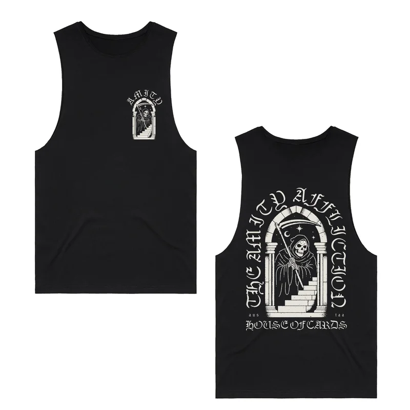 House Of Cards Black - Tank Top