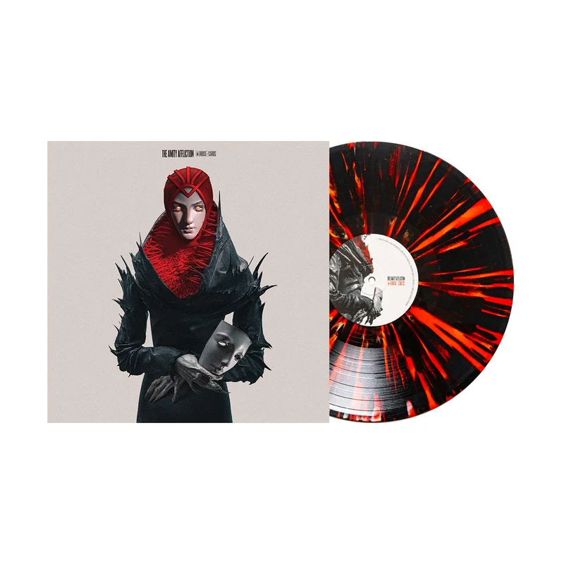 House Of Cards - Blood Red & White Aside/Bside W/ Black Splatter LP