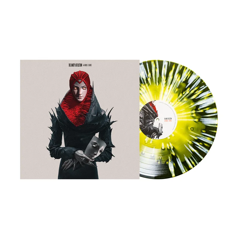House Of Cards - Yellow In Green W/ White Splatter LP