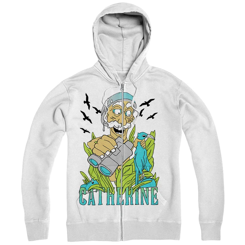 Hunter White Zip-Up