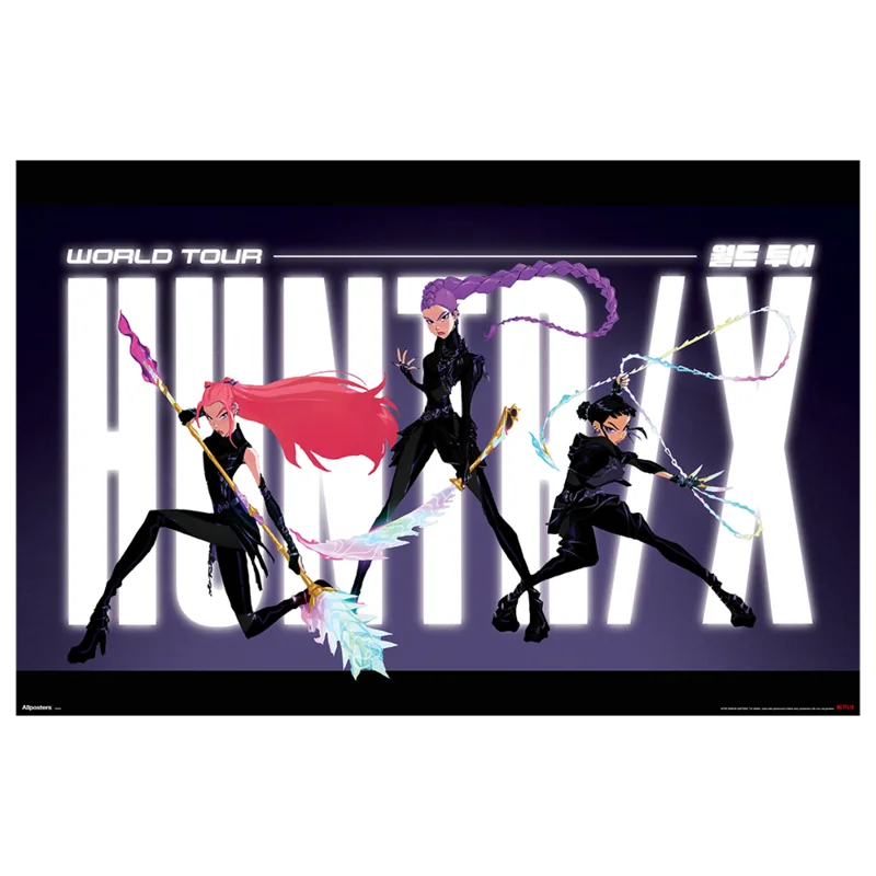 Huntr/x World Tour Poster (Store Exclusive)