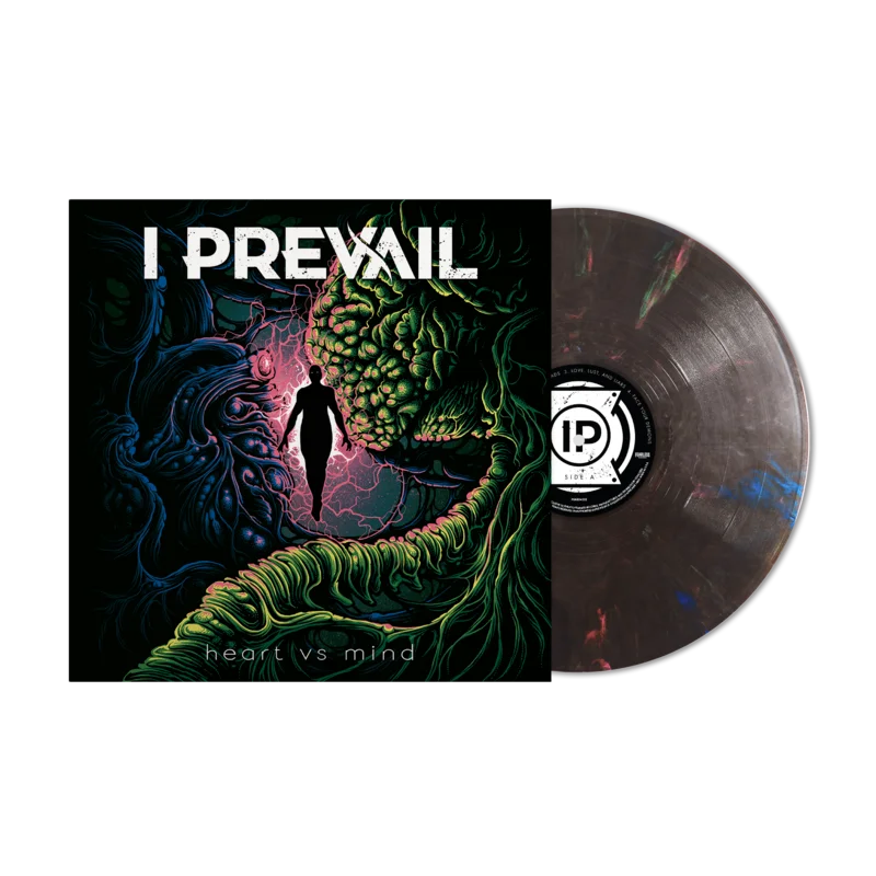 I PREVAIL HEART VS MIND 10TH ANNIVERSARY EDITION LP (Limited Edition  Only 500 Made, Rainbow Road Vinyl)