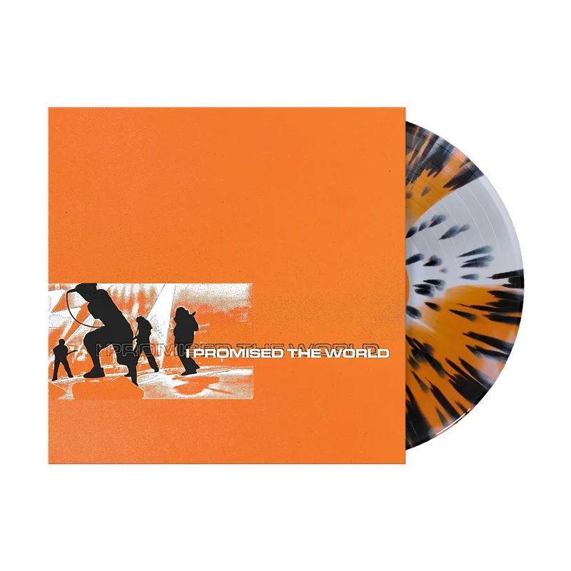 "I Promised The World" Orange/White Smush w/ Black Splatter Vinyl LP