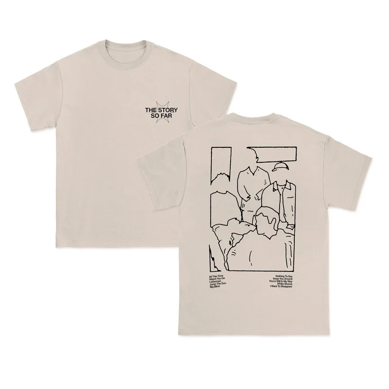 I Want To Disappear Natural - Tee