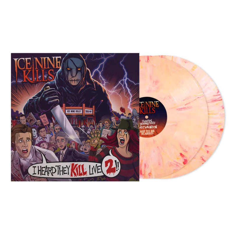 ICE NINE KILLS I HEARD THEY KILL LIVE 2 2LP (Limited Edition  Only 500 Made, Sangria Vinyl)