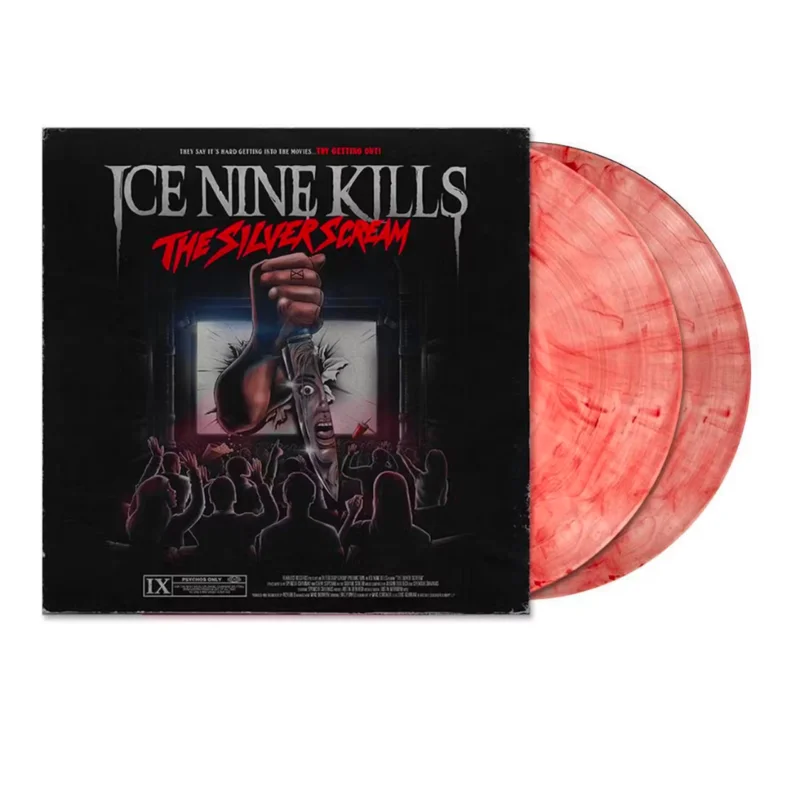 ICE NINE KILLS 'THE SILVER SCREAM' 2LP (Translucent Bloodshot Vinyl)