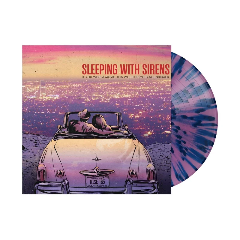 If You Were A Movie, This Would Be Your Soundtrack Opaque Violet with Aqua Splatter Vinyl LP