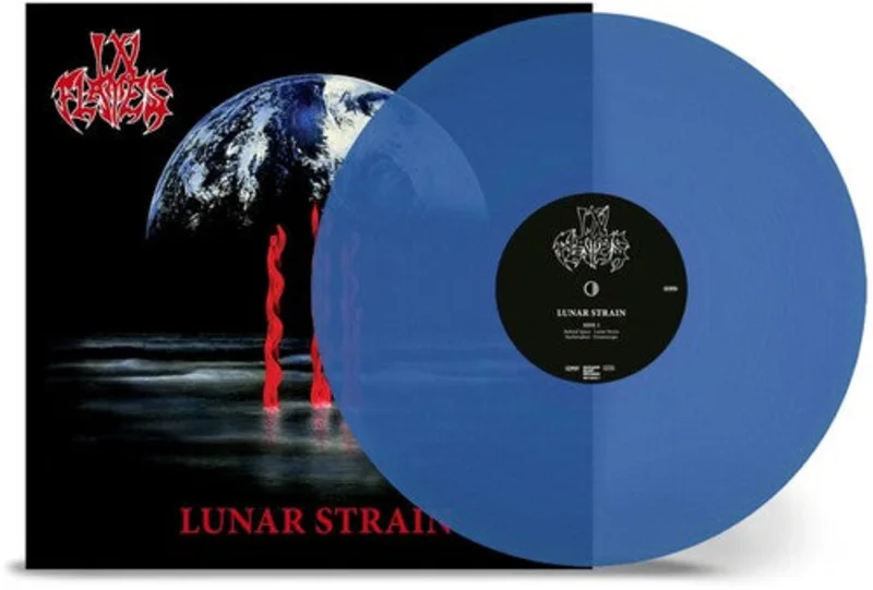 IN FLAMES 'LUNAR STRAIN' LP (30th Anniversary Edition, Remaster 2024, Transparent Blue Vinyl)