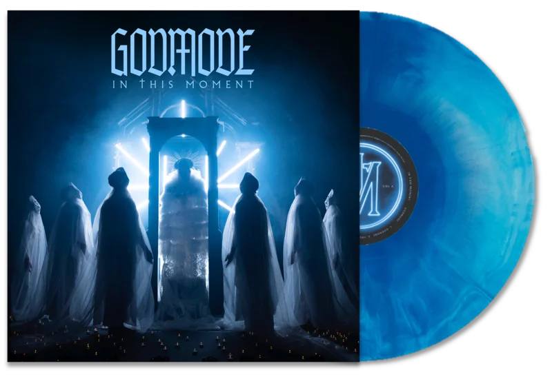 IN THIS MOMENT 'GODMODE' LP (Opaque Galaxy Blue Vinyl)