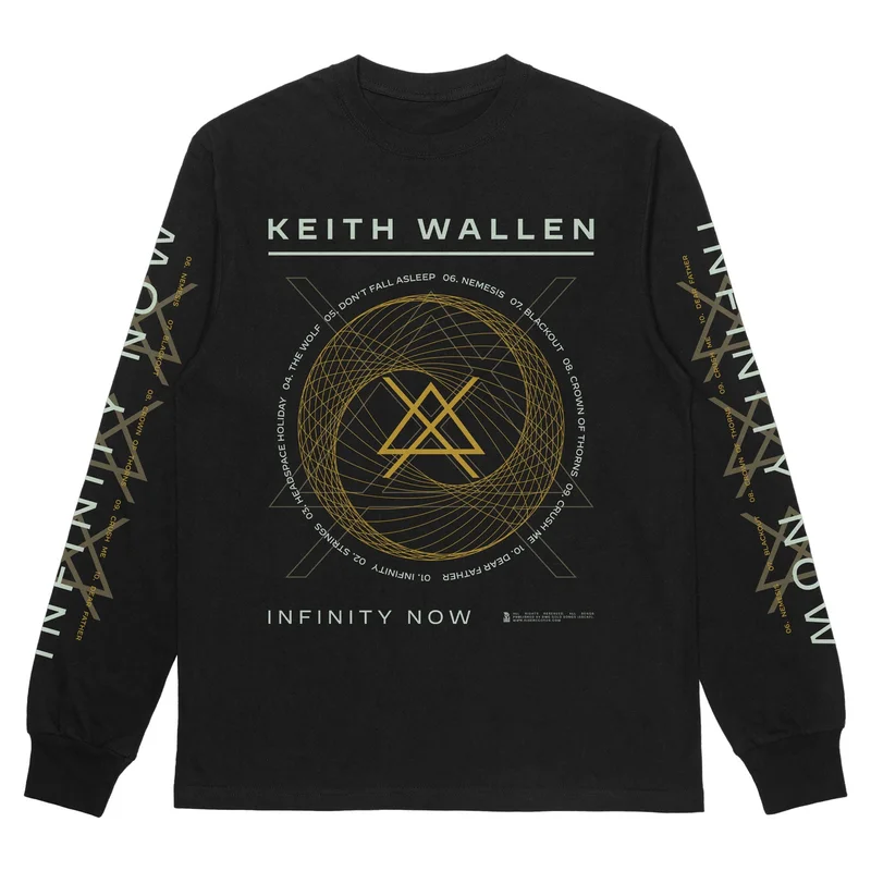 Infinity Now Black Long Sleeve