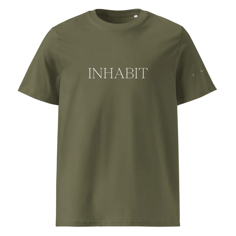 Inhabit T-Shirt in Khaki