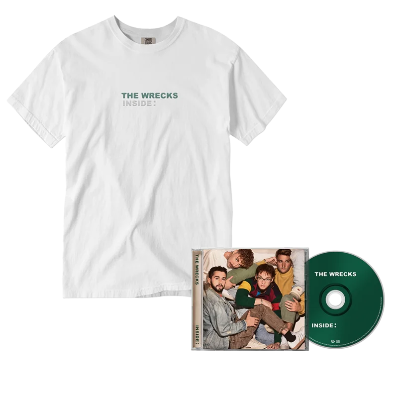 INSIDE: CD + INSIDE : White T-Shirt Fan Pack