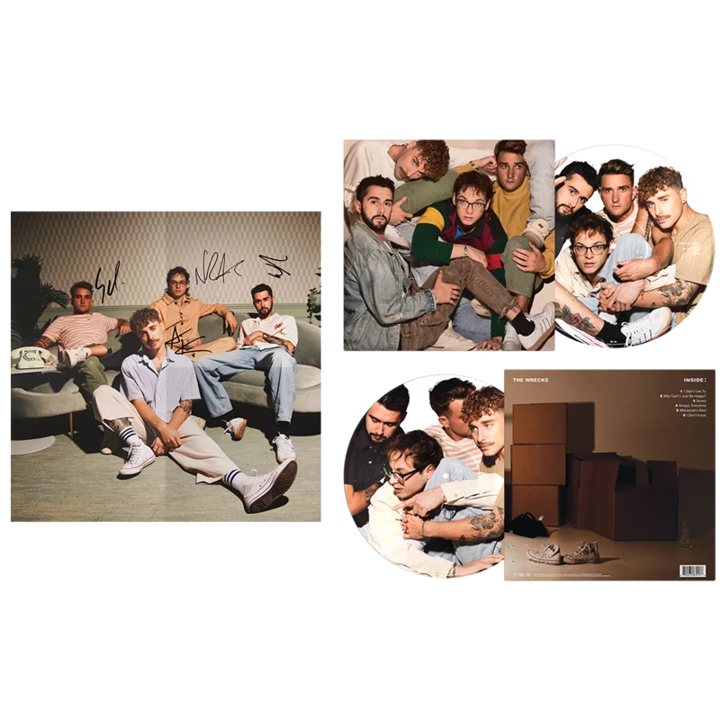 INSIDE : Picture Disc LP - Signed Poster