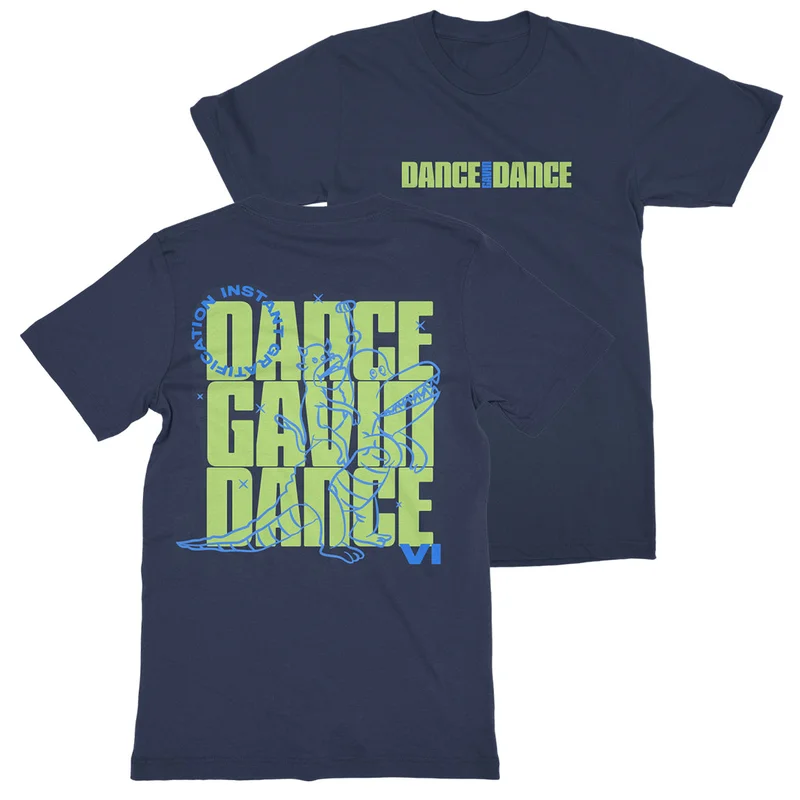 Instant Gratification | Dino Navy T-Shirt