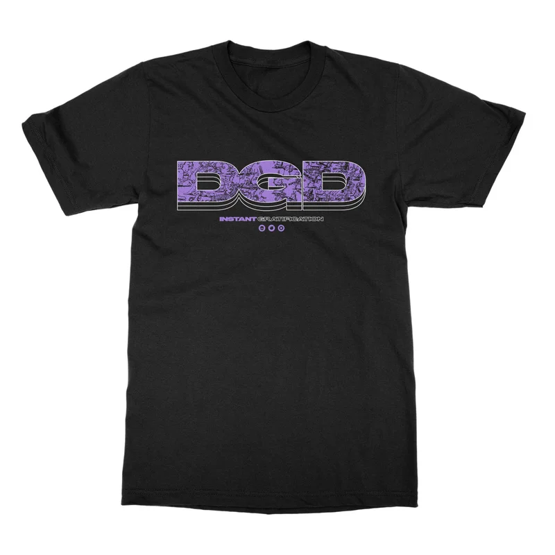 Instant Gratification | Masked Black T-Shirt