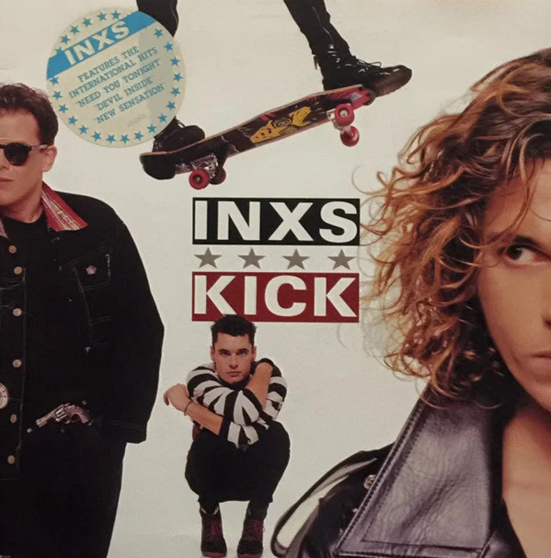 INXS - Kick (LP, Album, Gat) (Very Good Plus (VG+))