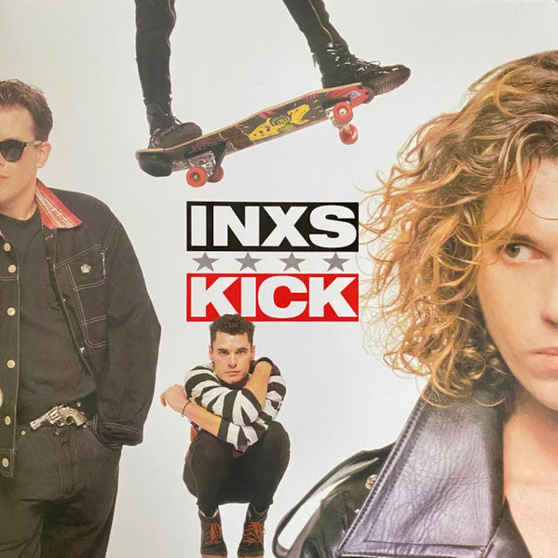 INXS - Kick (LP, Album, RE, Gat) (Mint (M))