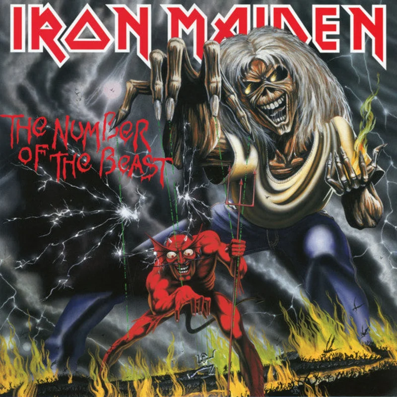 Iron Maiden - The Number Of The Beast (LP, Album, RE, RM) (Mint (M))